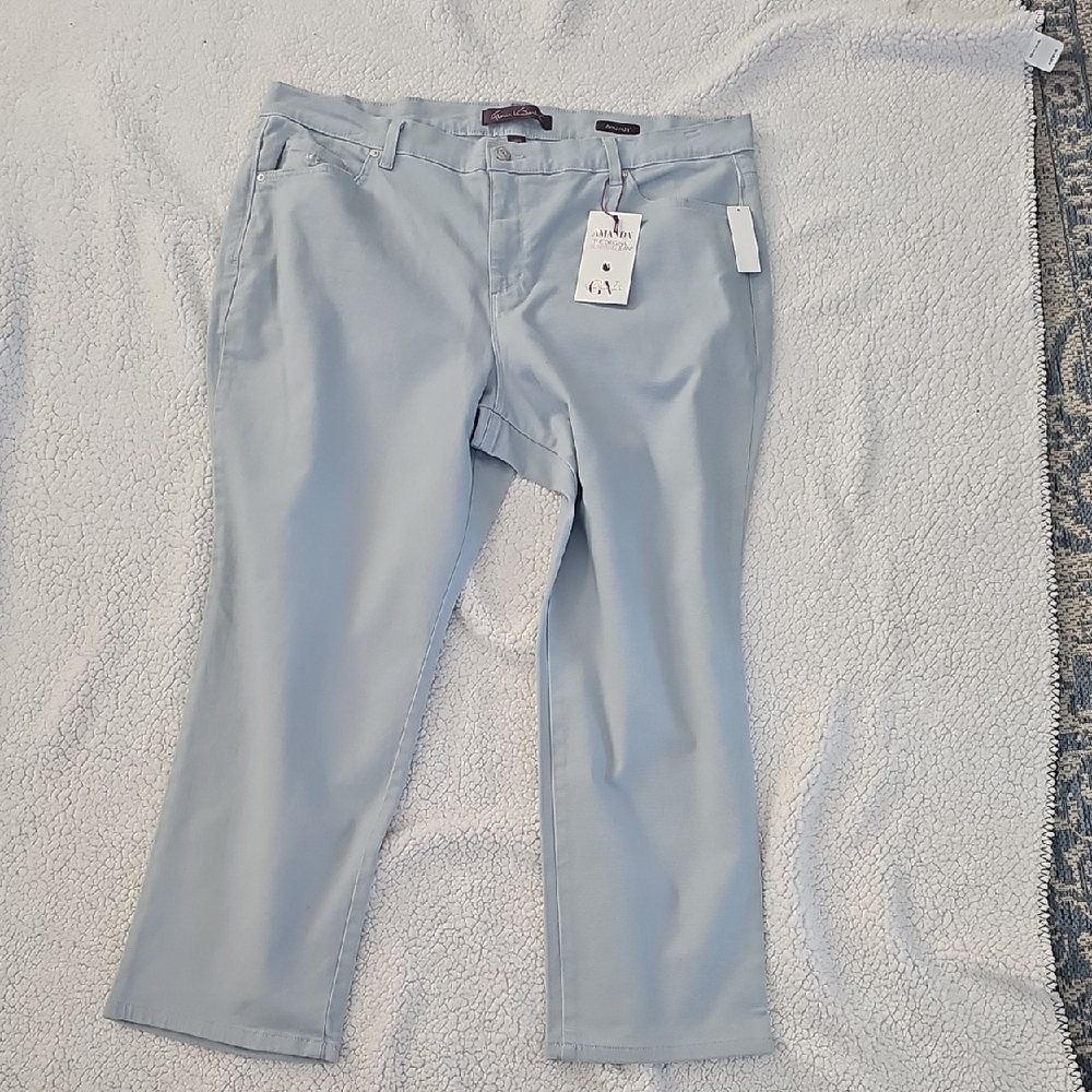Gloria Vanderbilt Light Blue Women's Jeans Size 20WS NWT